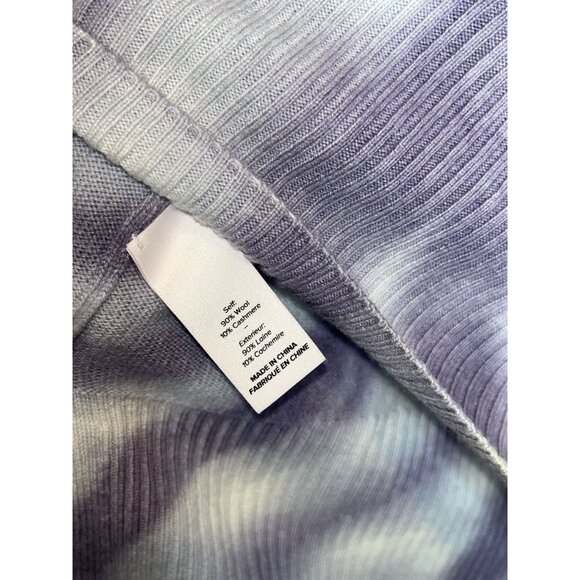 Cinq A Sept Jadie Pullover Cashmere Wool Lilac & Smoke & Honey Drew Womens S - Picture 6 of 10
